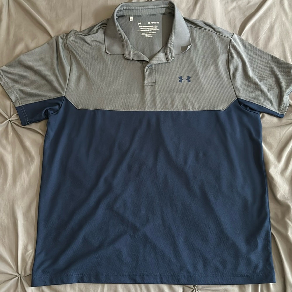 Underarmour Men’s golf polo. XL